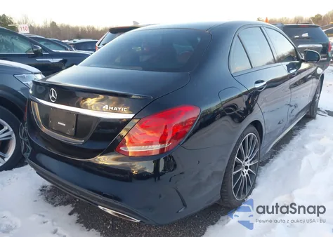 2017 Mercedes-Benz C 300 Sport 4Matic from USA, damaged, VIN 55SWF4KB0HU211709